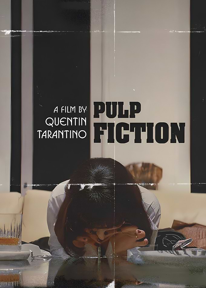 Pulp Fiction Mia Wallace Poster
