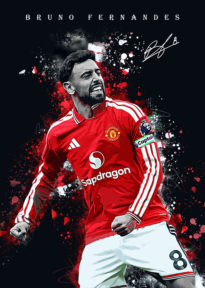 Bruno Fernandes Poster