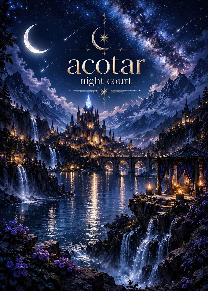 ACOTAR Night Court Fantasy Landscape