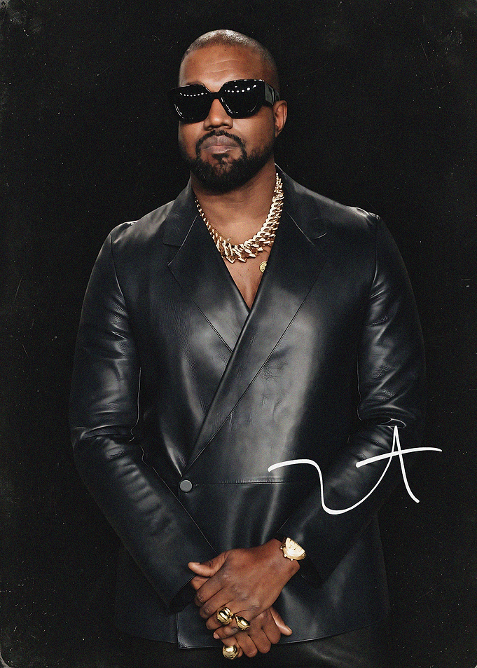 Kanye West Portrait