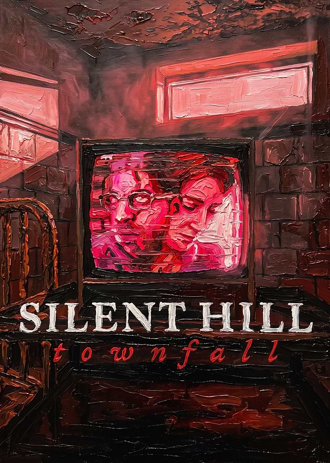 Silent Hill Townfall Oil Painting