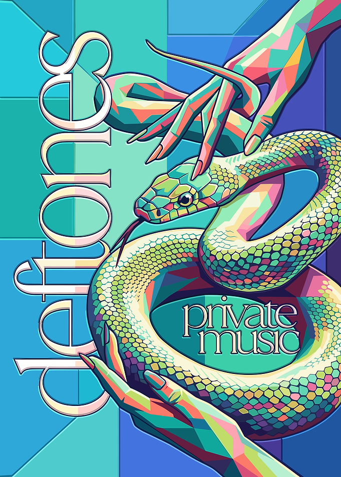 Deftones Private Music Snake Poster