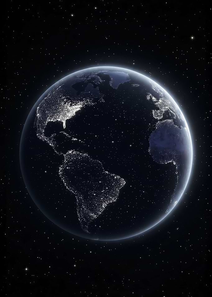 Earth at Night from Space