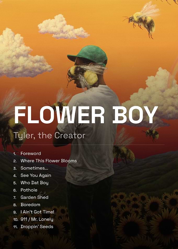 Tracklist - Tyler, the Creator Flower Boy