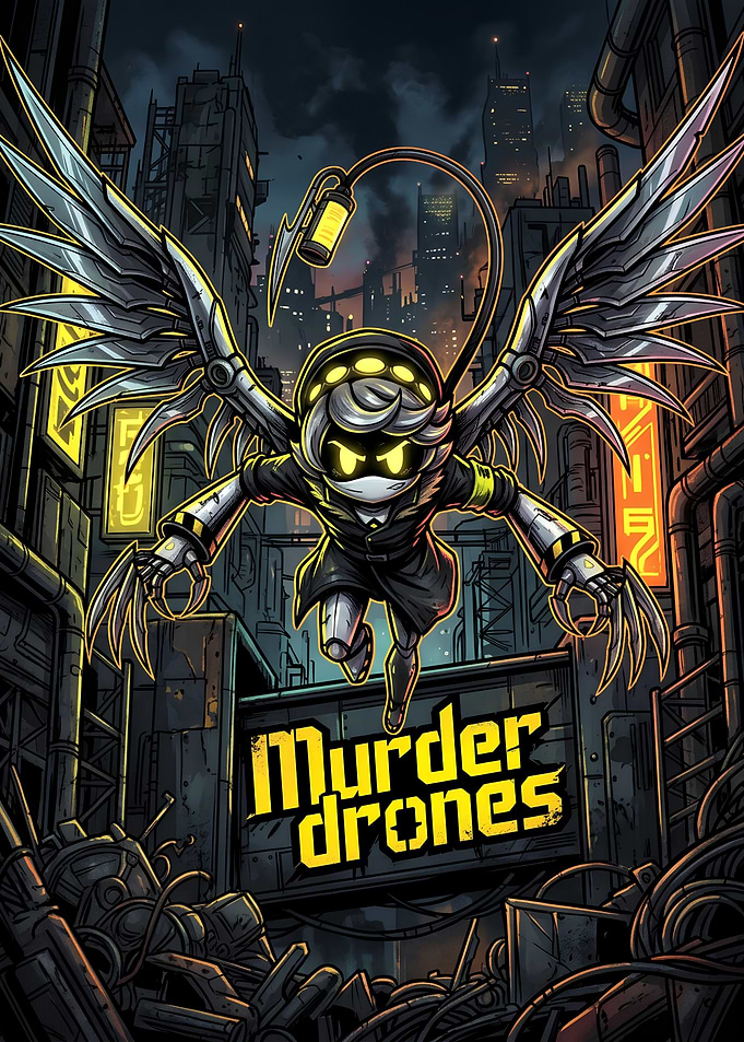 Murder Drones Character Poster
