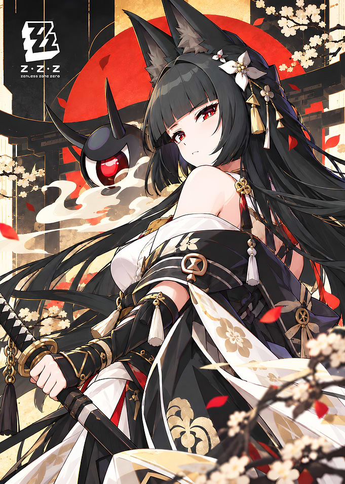 Hoshimi Miyabi Zenless Zone Zero Game Poster