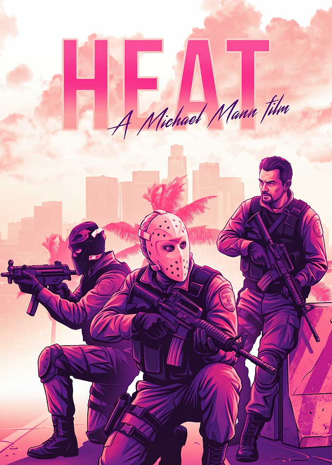 Heat Movie Poster Art