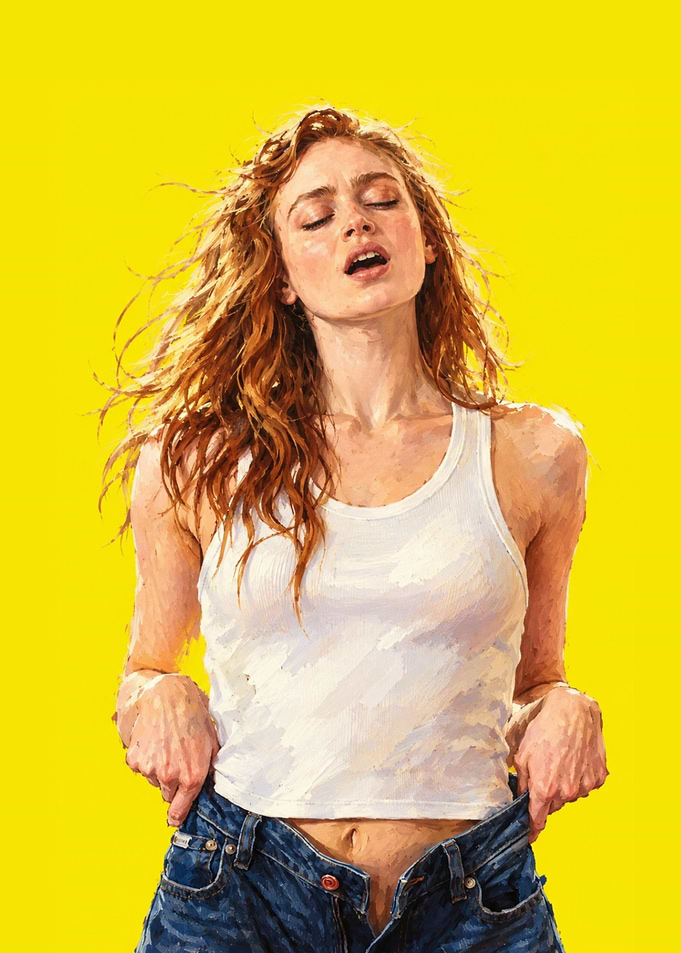 Portrait of Sadie Sink