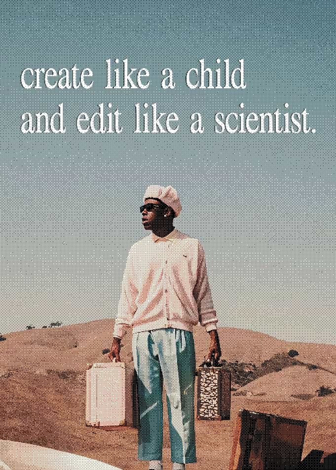 Tyler, the Creator Inspirational Quote Poster