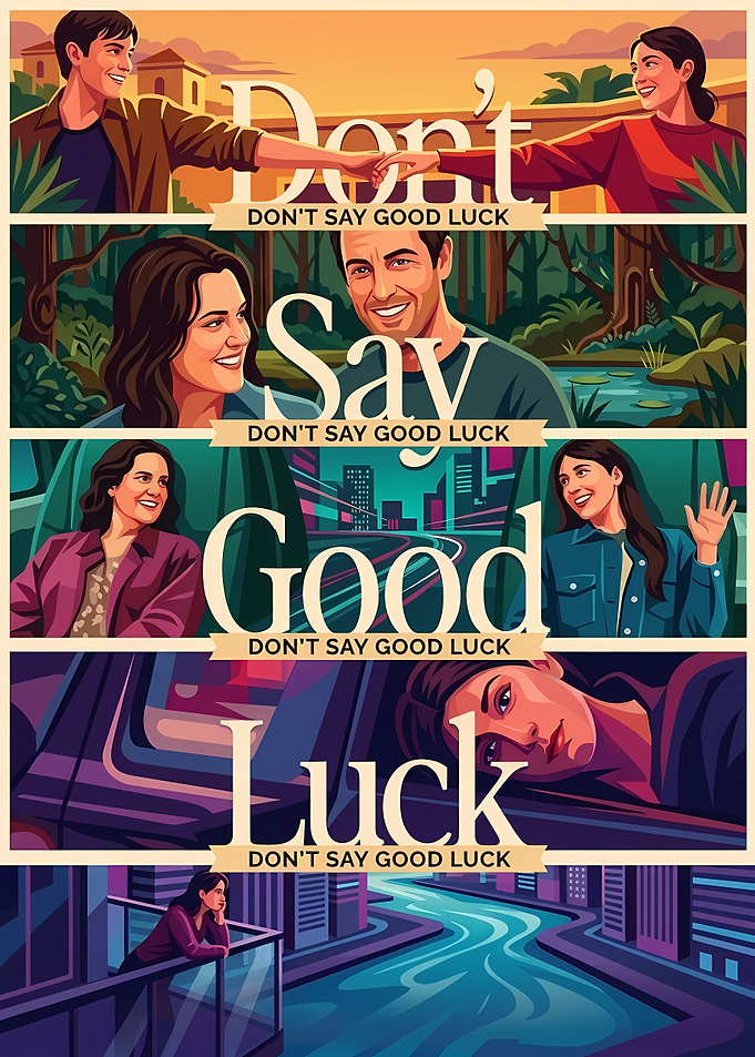 Don't Say Good Luck Poster