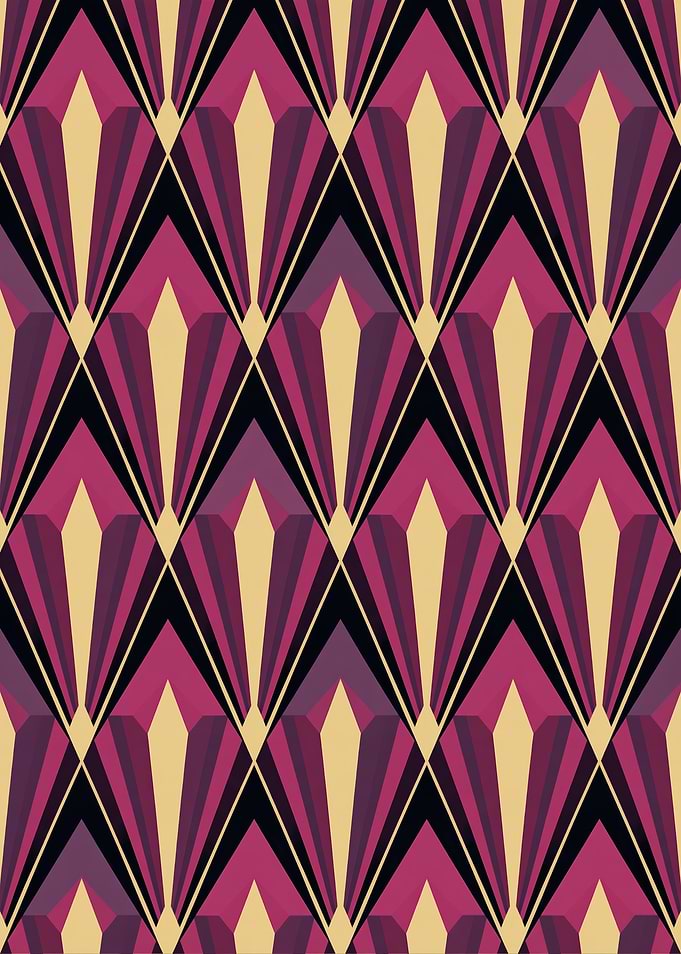 Art Deco Geometric Pattern