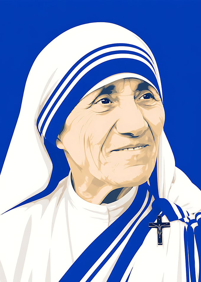 Portrait of Mother Teresa