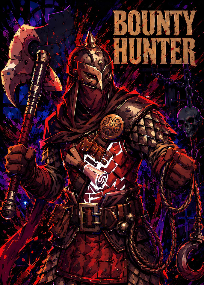 Darkest Dungeon Bounty Hunter Poster