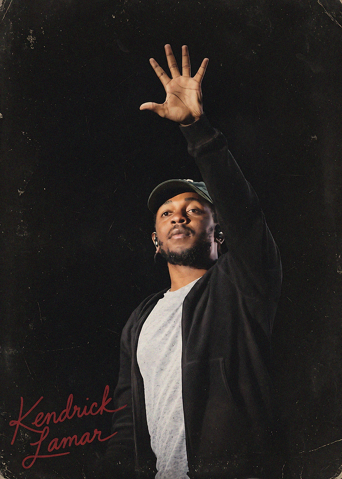 Kendrick Lamar Concert Poster