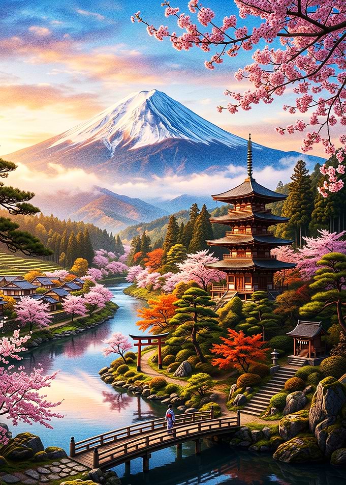 Sakura Valley Serenity