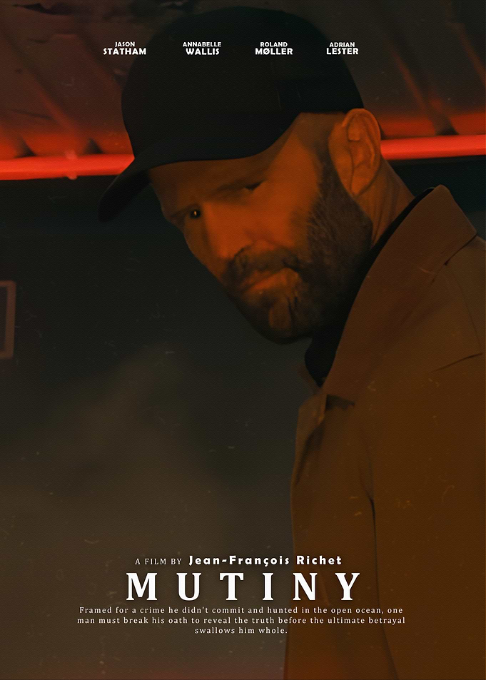 Mutiny Movie Poster Featuring Jason Statham