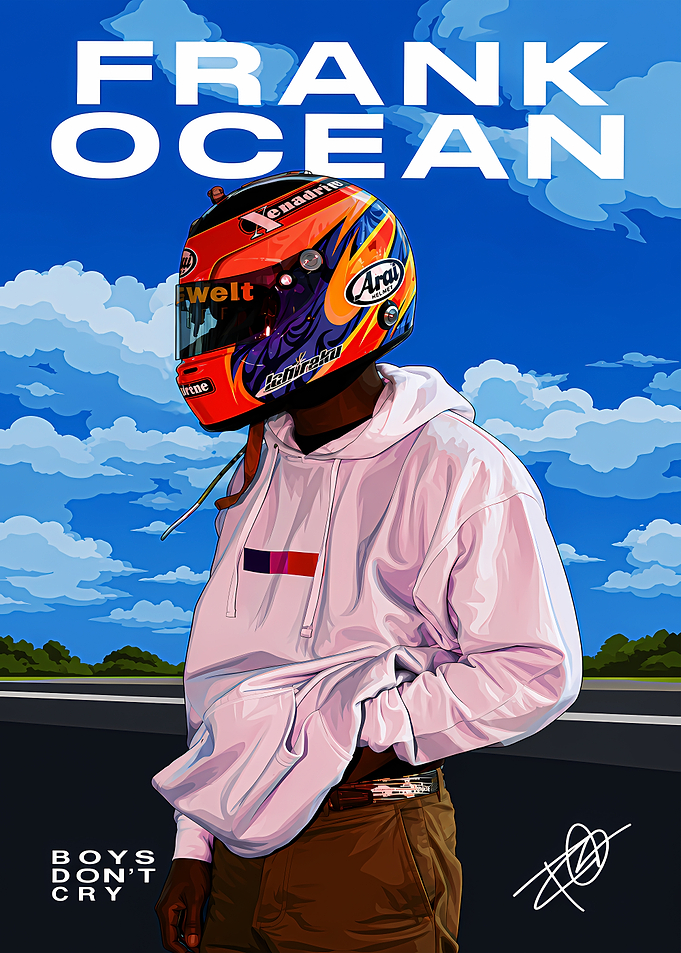 Frank Ocean Boys Don't Cry Poster