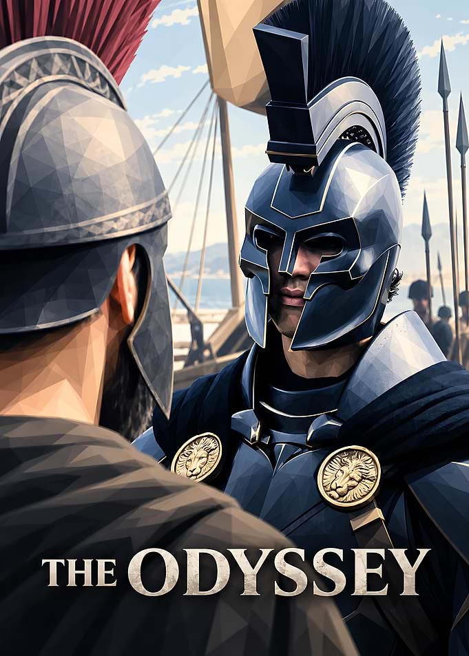 The Odyssey Ancient Greek Warrior Poster