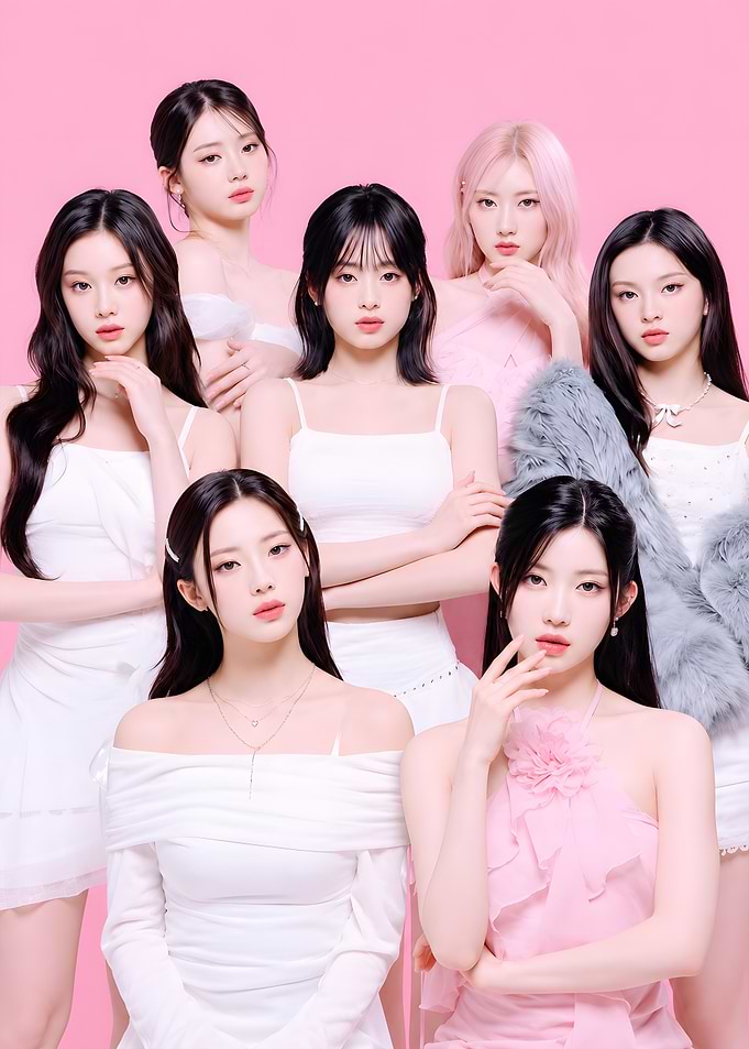 Babymonster K-pop Girl Group Portrait