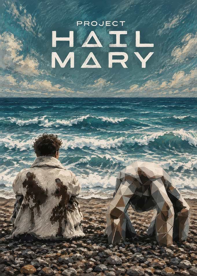 Project Hail Mary Book Cover Art