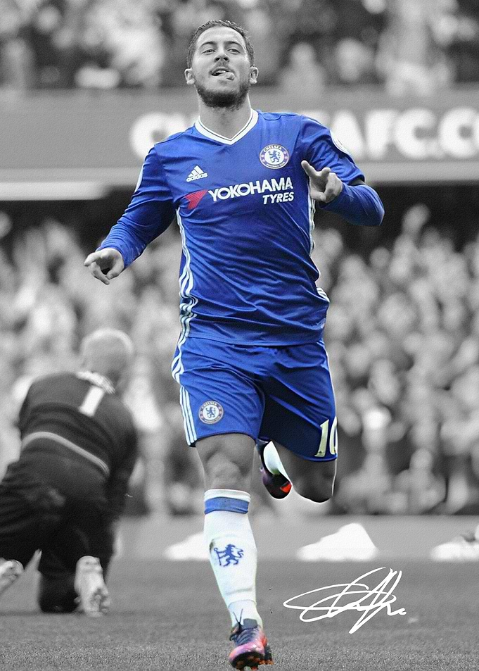 Eden Hazard Celebration