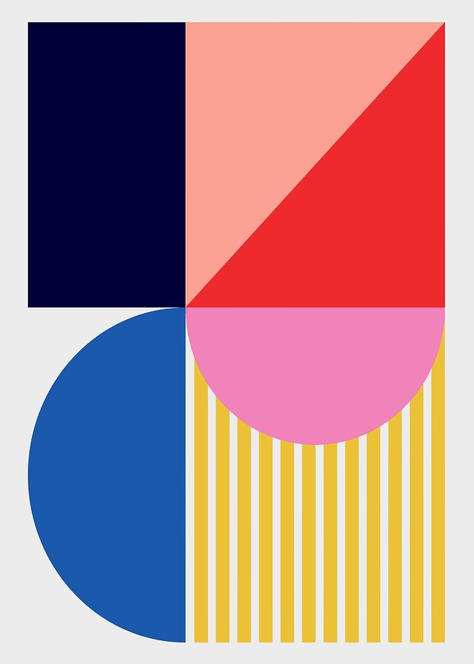 Geometric Abstract Composition