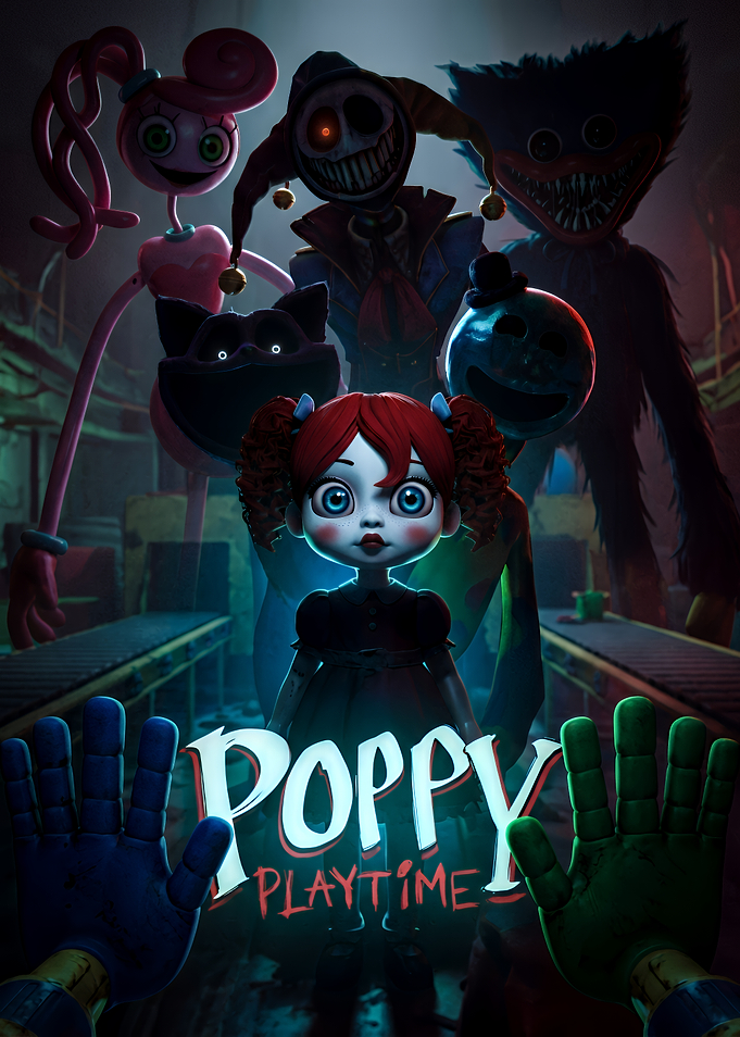 Poppy Playtime Characters Poster