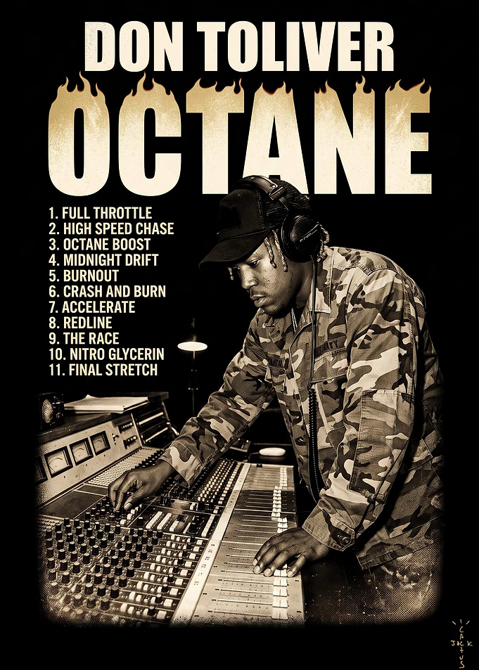 Don Toliver Octane Music Poster