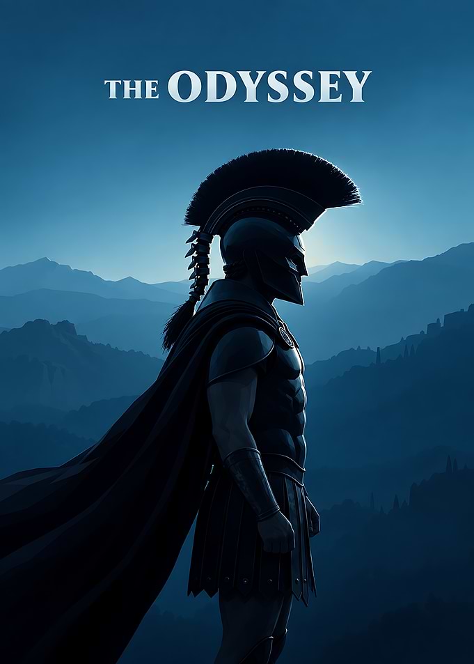 The Odyssey Spartan Warrior Poster