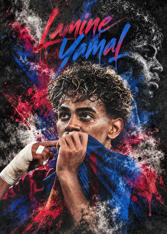 Lamine Yamal Poster