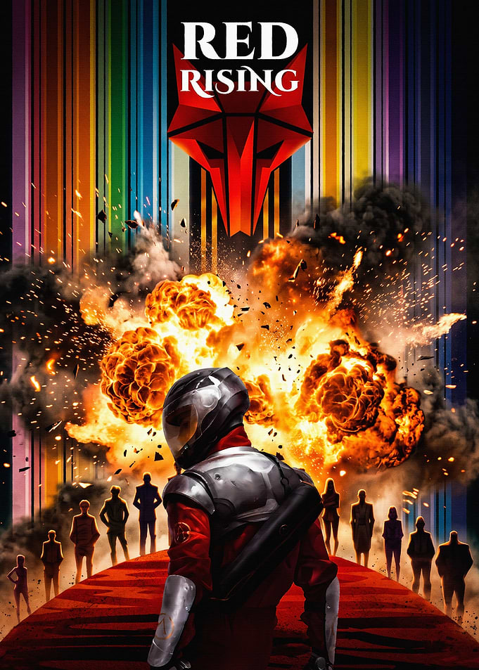 Red Rising Book Series Poster