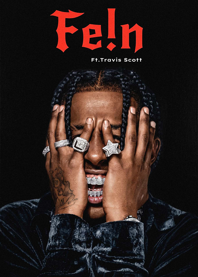 Playboi Carti Fe!n Music Poster