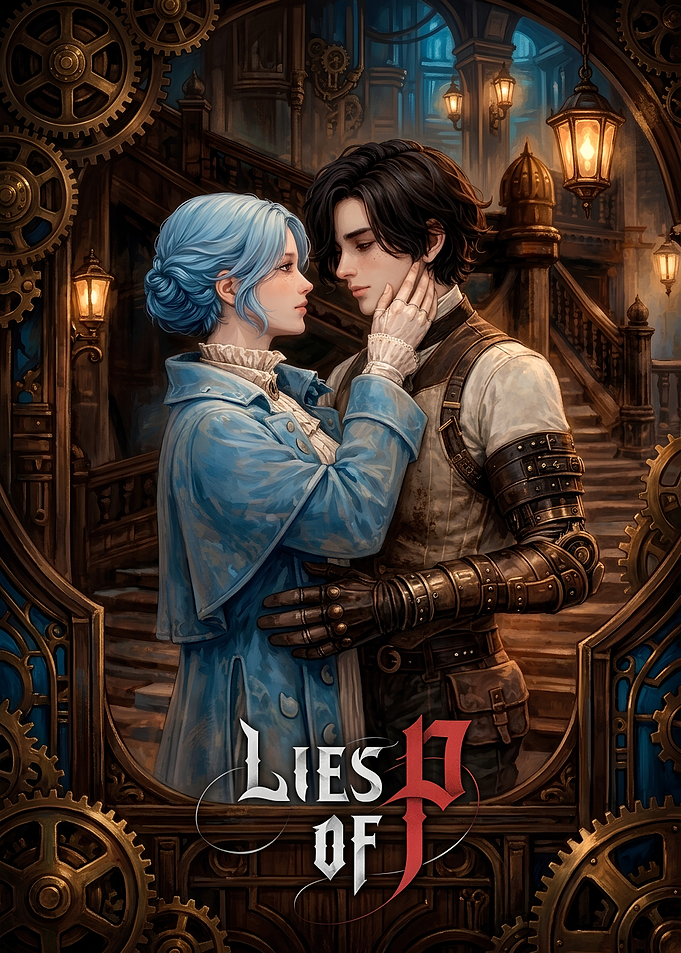 Lies of P Romantic Steampunk Illustration