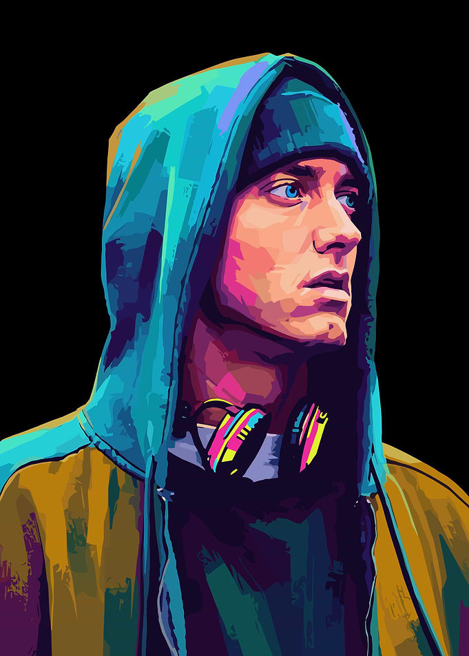 Eminem Pop Art Portrait