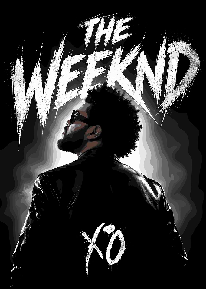 The Weeknd XO Graphic Poster