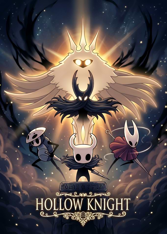 Hollow Knight Game Poster