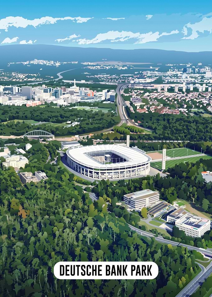 Aerial View of Deutsche Bank Park