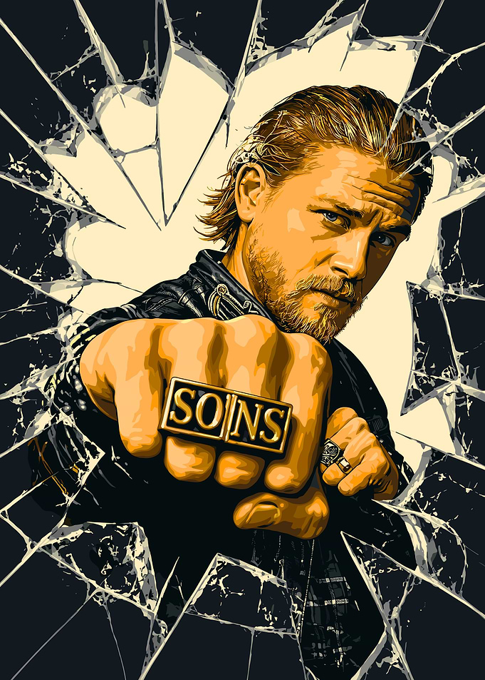 Jax Teller Sons of Anarchy Poster