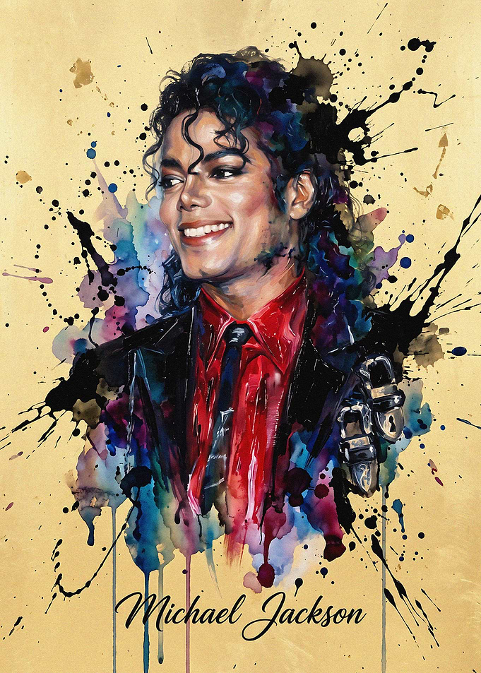 Michael Jackson Portrait Art