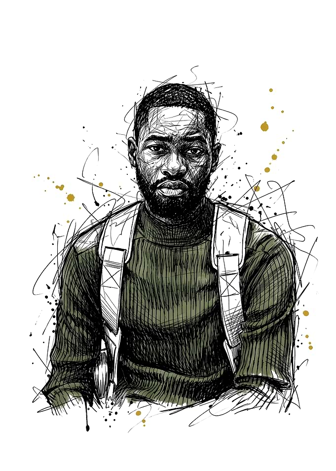 Dave Sketch Portrait