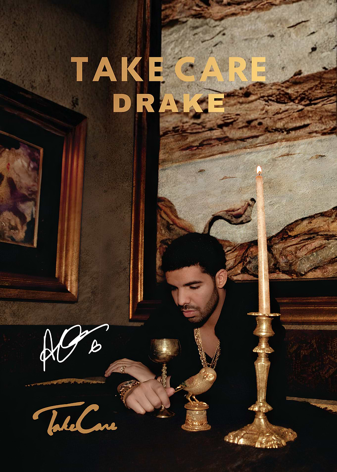Drake Take Care Album Cover Art