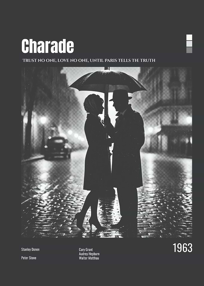 Charade 1963 Movie Poster