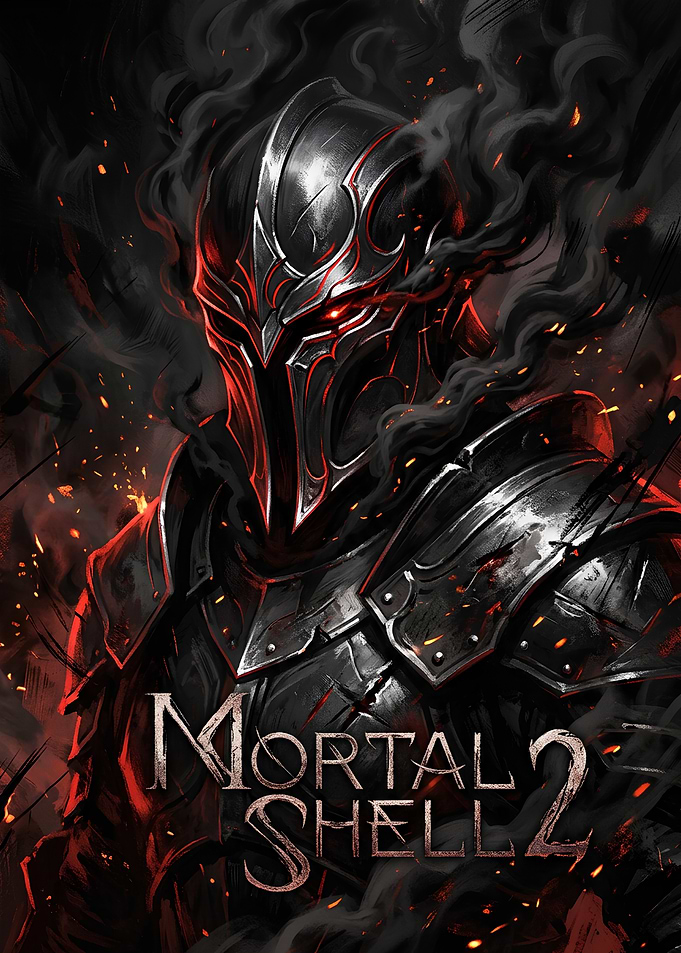 Mortal Shell 2 Dark Knight Poster