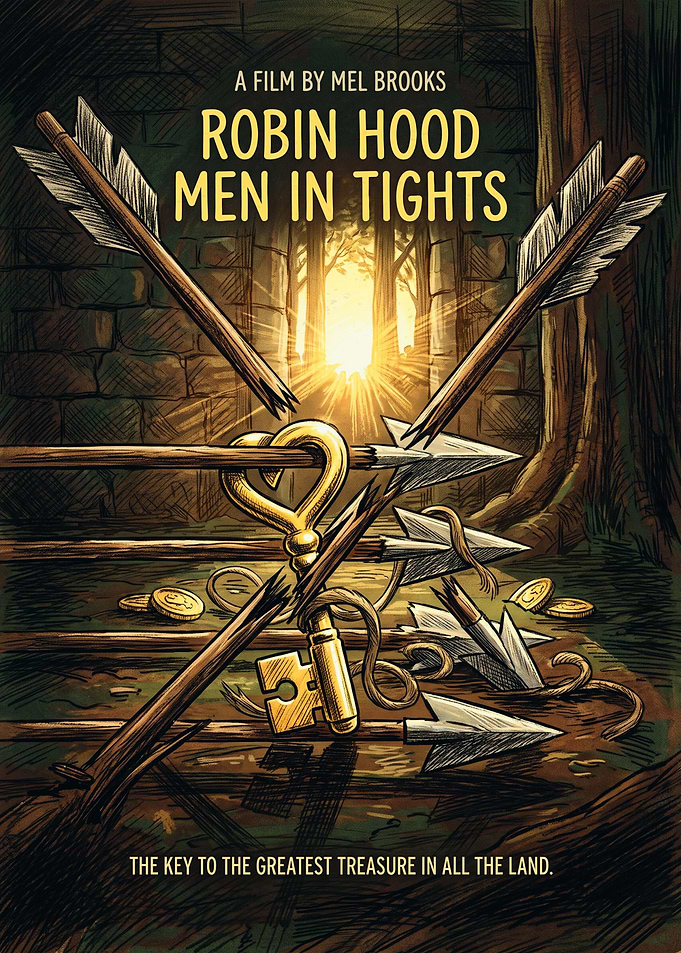Robin Hood Men In Tights Comedy Art
