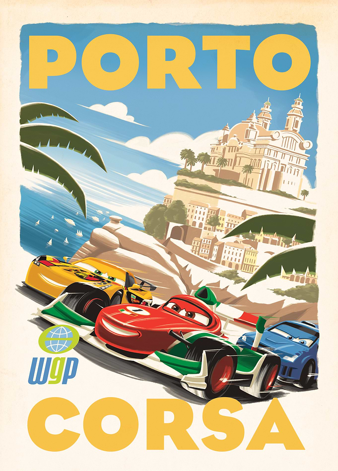 Porto Corsa - WGP Race Poster