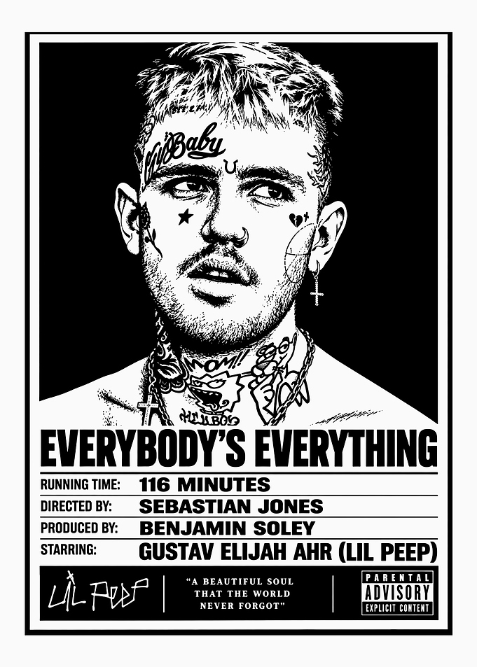 Lil Peep Everybody's Everything Poster