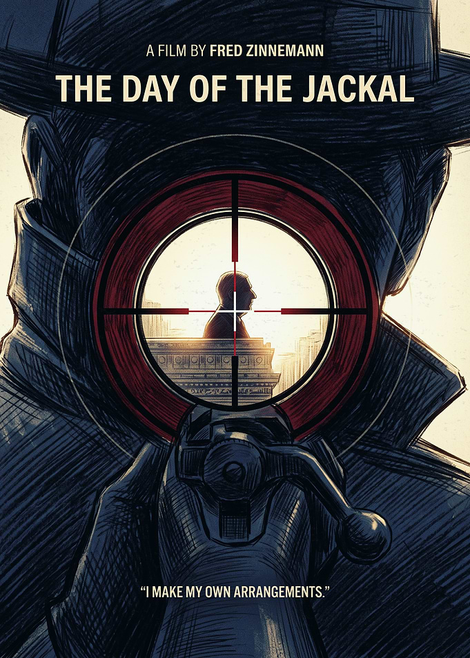 The Day Of The Jackal Thriller Art
