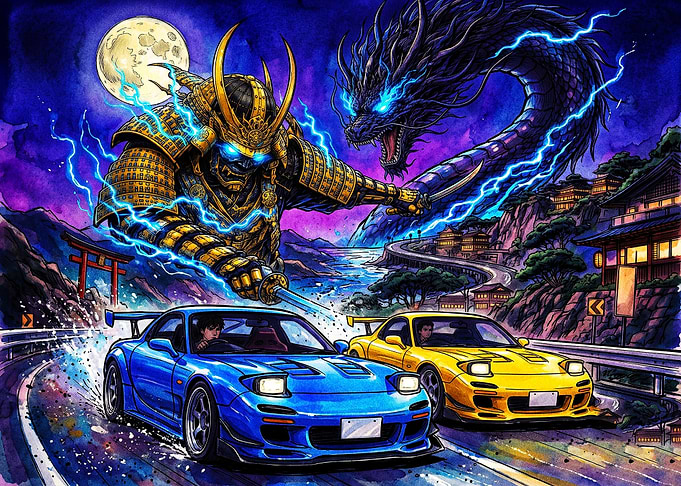 Samurai Dragon Racing Mazda RX-7