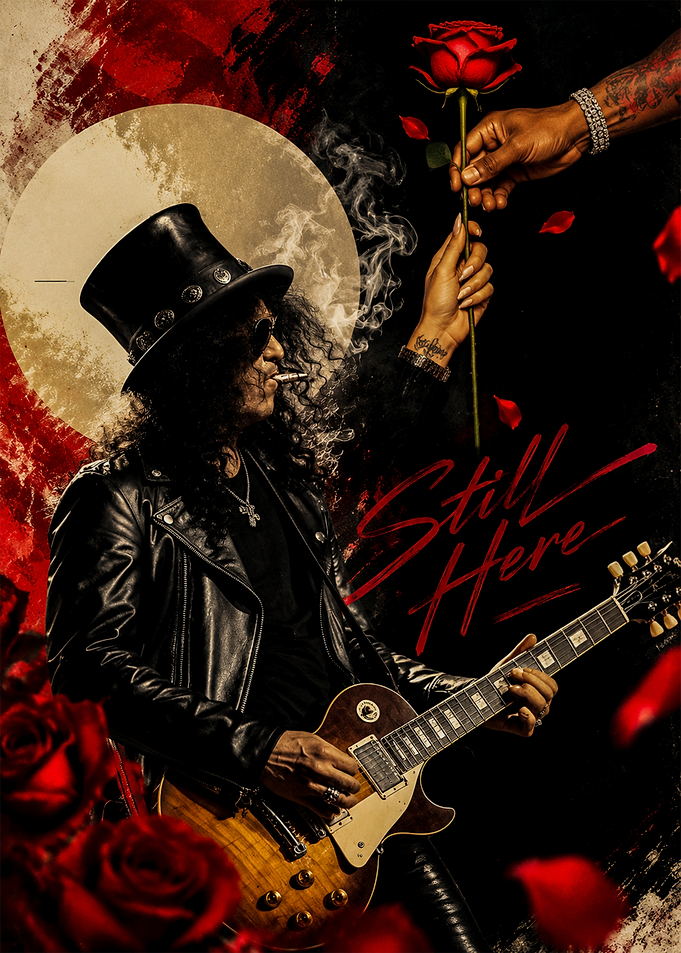 Slash Still Here Music Poster