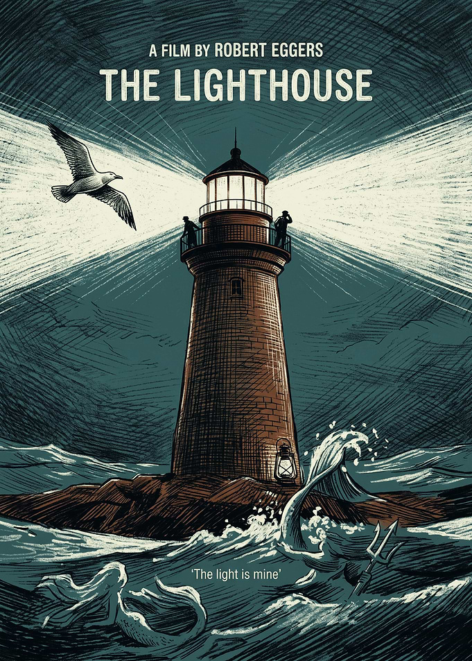 The Lighthouse Psychological Horror Art